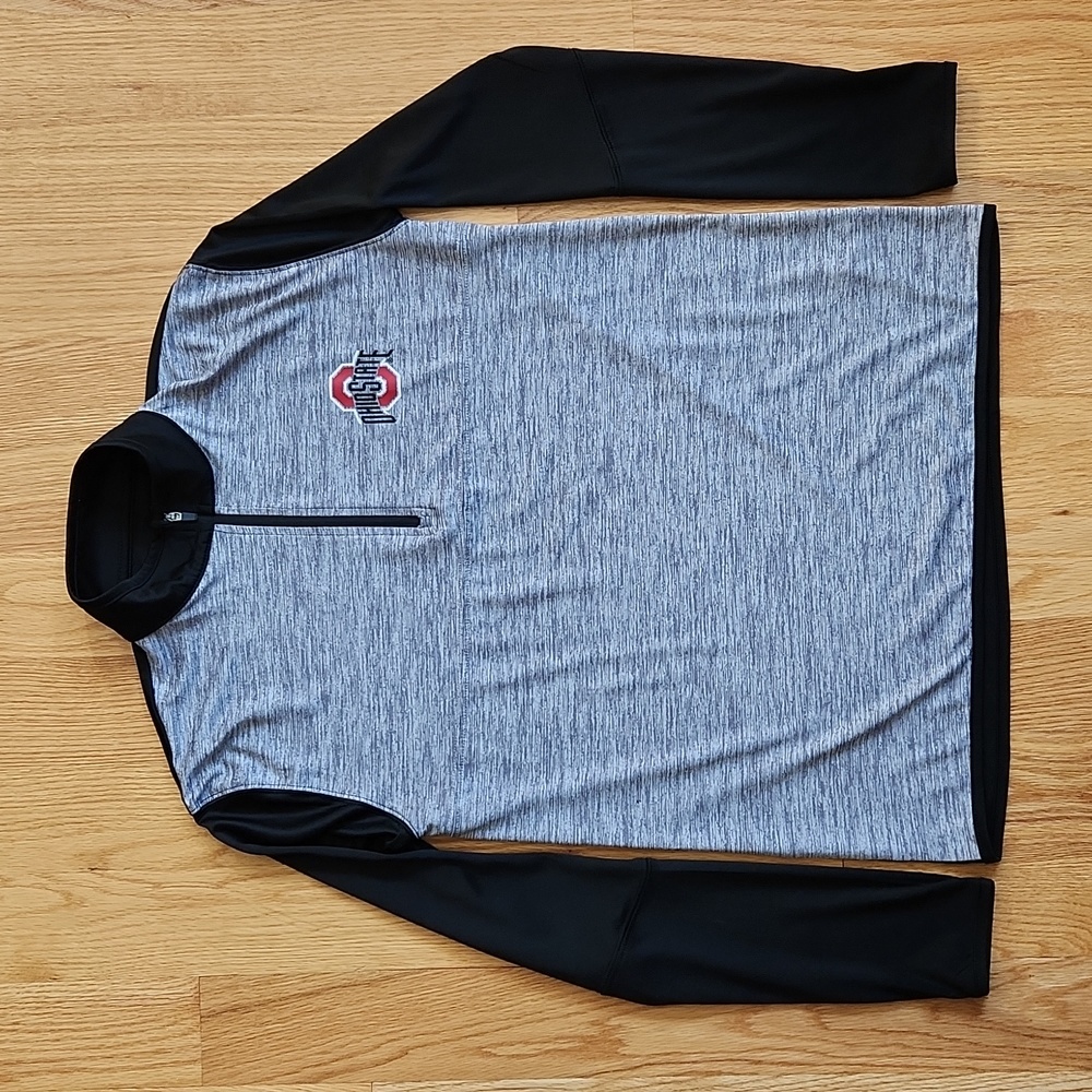 Colostrum, The Ohio State, 1/4 Zip, Mens, Sz S